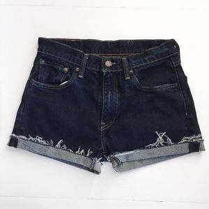 Levi high waisted shorts